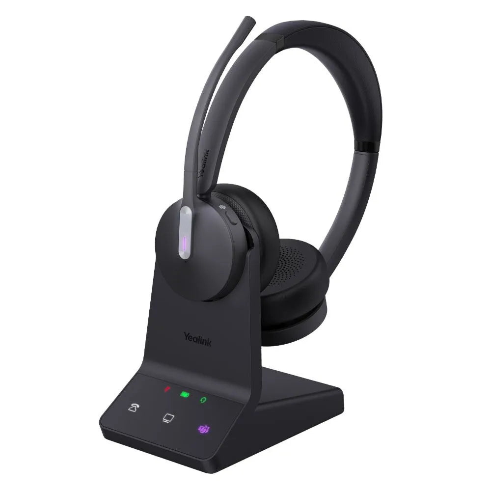 Yealink WH64 DECT & Bluetooth Hybrid Wireless Headset - Teams