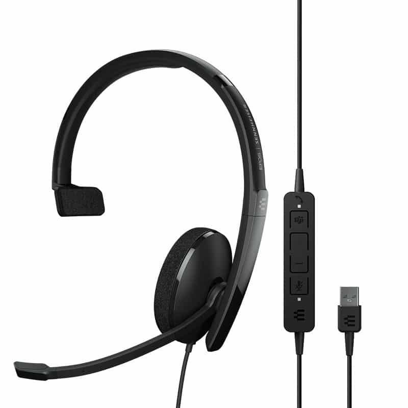 EPOS Adapt 130T / 160T Wired USB Headset - Headsets4business