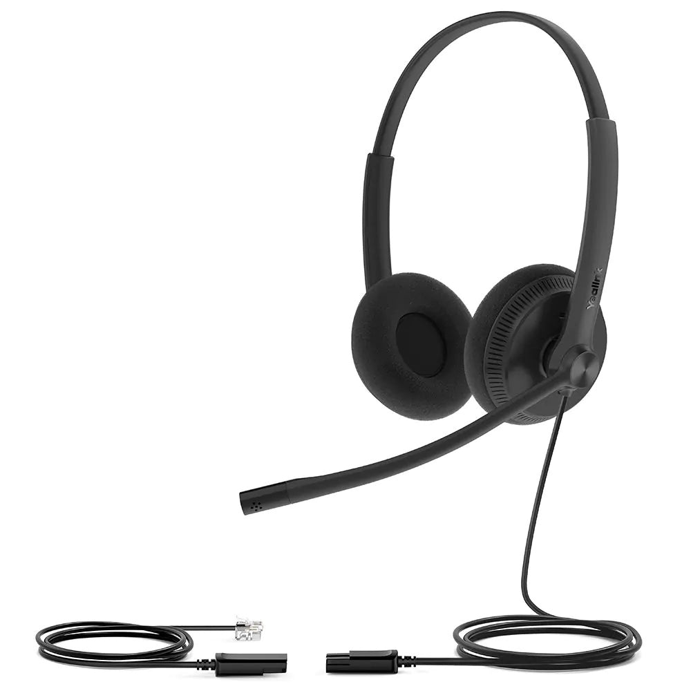 Yealink YHS34 Dual QD Telephone Headset